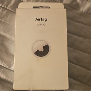 Apple AirTag 4-Pack in White Packaging